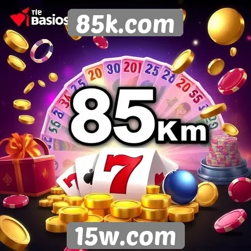 Modalidades de jogos disponíveis em 85k.com